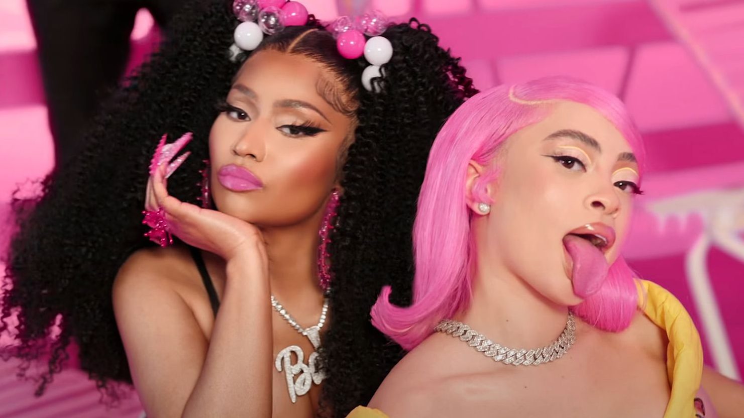 NICKI MINAJ Y ICE SPICE ESTRENAN BARBIE WORLD LOS40 GT